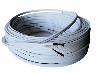14 Gauge White Speaker Wire Home Marine Boat Car Audio Stereo Cable 200 Feet 