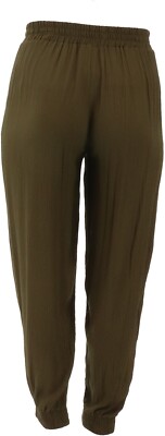 Curations Gauze Jogger OLIVE XS NEW (191)