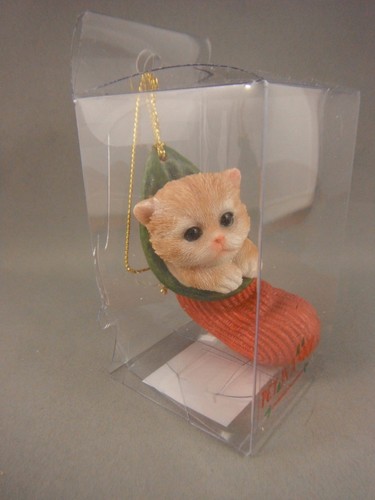 Cat in Sack Christmas Decor Tree Ornament - Picture 2 of 2