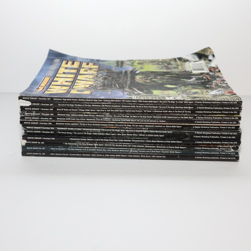 Lot of 12 White Dwarf Magazines Games Workshop 256/57/63/66/67/69/80/81/85-87/91