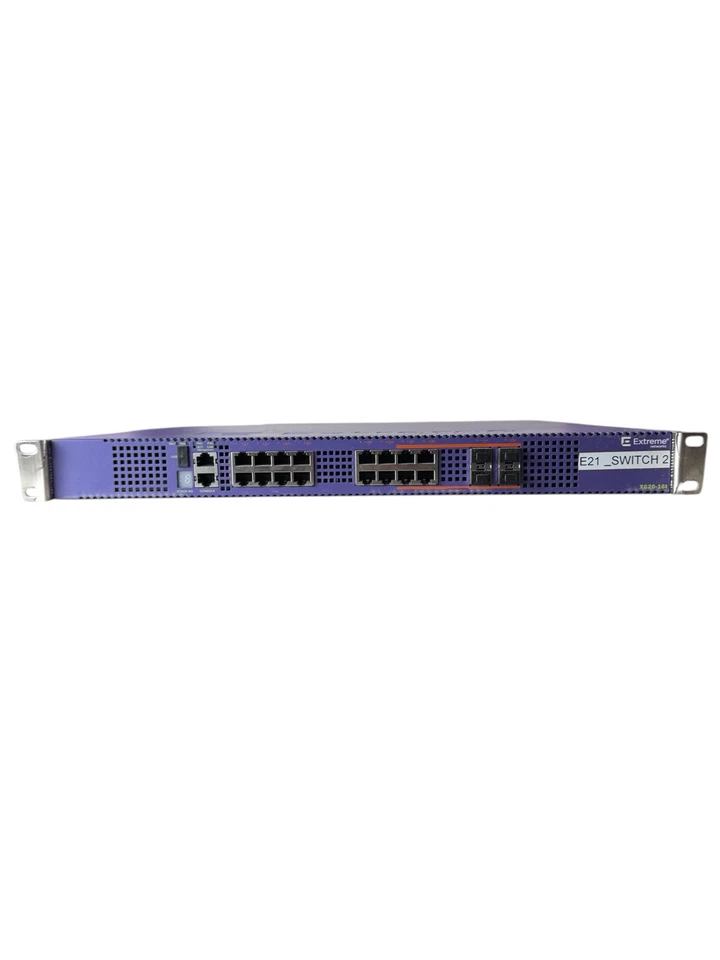 Extreme Networks Summit X620-16t, 16-Port 10GbE Layer 3 Managed Switch - Image 2 of 4