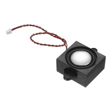 3W 4 Mini Speaker, 1PCS Full-Range Portable Micro Loudspeaker, Black Silver
