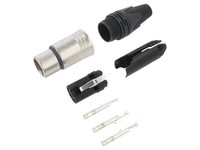 NC3FXX-HA Steckverbinder: XLR Stecker Weiblich XX-HA 1A Pin: 3 Gerade Neutrik