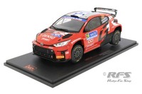 Toyota Gr Yaris Rally2 RC2 Rallye Rally Finland 2024 Latvala HäNninen 1:18 Ixo