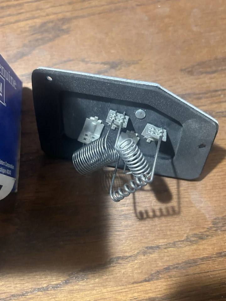 Conjunto de resistencia de motor soplador NOS GM 52456326 para Buick Oldsmobile y Pontiac Foto 3 de 4