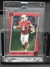 2021 Panini Clearly Donruss Rated Rookie Red /49 Rondale Moore #71 Rookie RC NFL