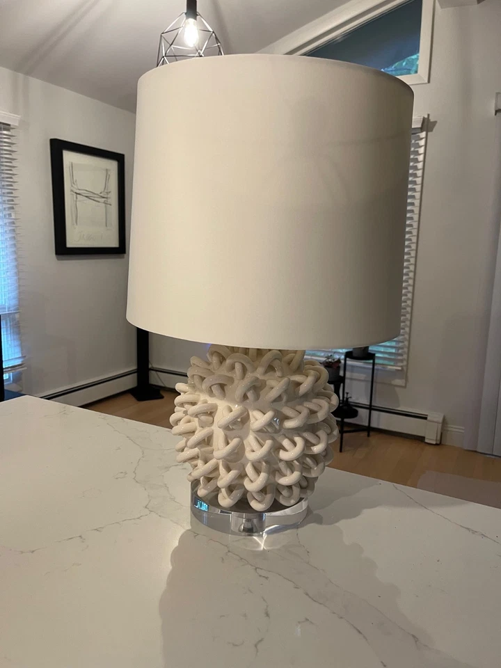 Par de lámparas de mesa/lámparas de noche/diseño contemporáneo Jamienne 23" para exteriores  Foto 2 de 4