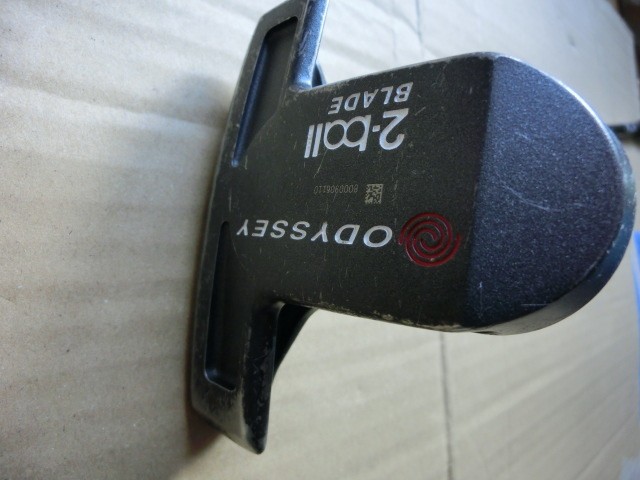 Odyssey 2 Ball Blade Black Putter for Precision Golf Shots