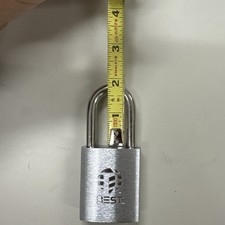 *LOT OF 10* Best 5/16” Brass Padlock 7-Pin 1-1/2” Shackle(less Core) 21B722L
