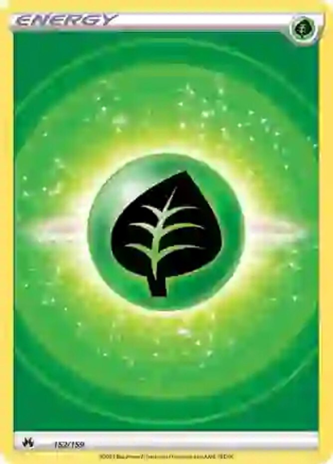 Grass Energy (Texture Full Art) - 152/159 - Ultra Rare - NM - Crown Zenith