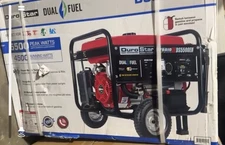 Duromax Durostar Dual Fuel DS5500EH with Electric Start Portable Generator