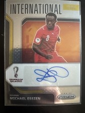 2022 Panini Prizm World Cup Qatar International Ink Michael Essien #I-MES Auto