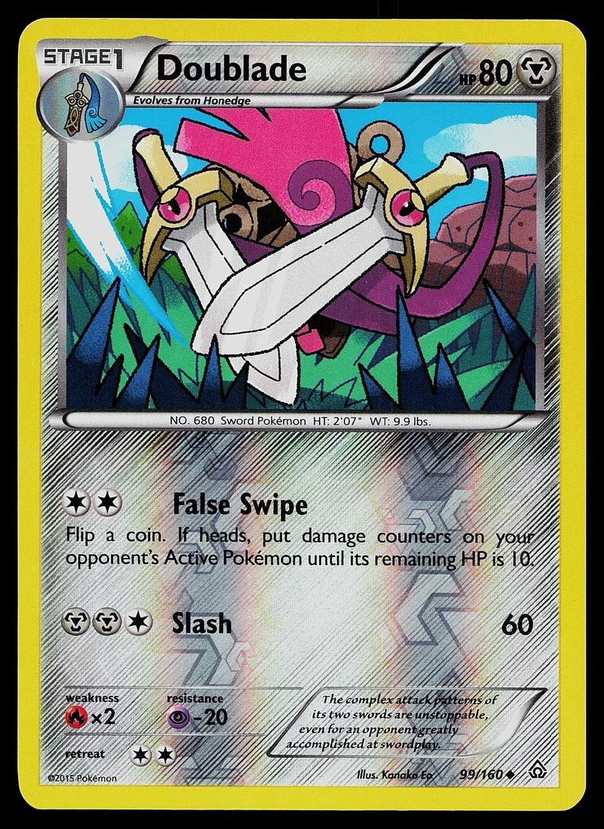 XY - Primal Clash #99/160 Doublade REVERSE HOLO