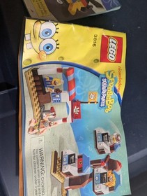 LEGO SpongeBob SquarePants Heroes of the Deep 3815 & Glove World 3816 Complete 
