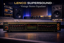 LENCO SUPERSOUND 🌈RaRe🌈 Vintage Stereo  Equalizer