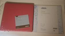 Creative Memories Album Pink scrapbooking 12x12 page Protectors NEW sealed 2008