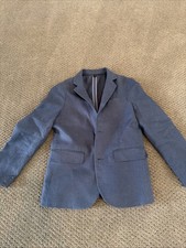 Crewcuts Ludlow Boys Blazer   Size 10   Blue Linen-Blend