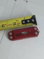Leatherman Red Micra Multi Tool Made In USA Super Sharp