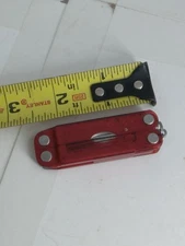 Leatherman Red Micra Multi Tool Made In USA Super Sharp