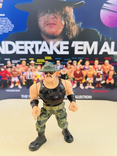 WWF WWE Hasbro Wrestling Figure. Series 3: Sgt Sla...