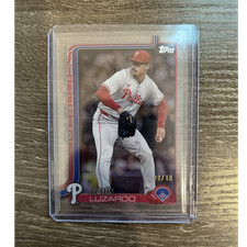 Topps 2025 Series 2 Jesús Luzardo CLEAR #664 Phillies Serial Numbered /10 MLB