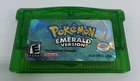 Pokemon Emerald Version Nintendo GameBoy Advance GBA New Battery + Label