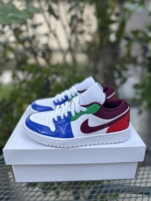 Nike Air Jordan 1 Low SE Multi-Color Women's Sneakers DB5455-100