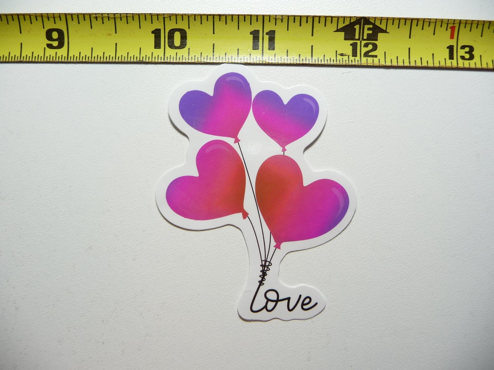 Family Love Balloon Sticker Decal for Mom Dad Kids Son Daughter