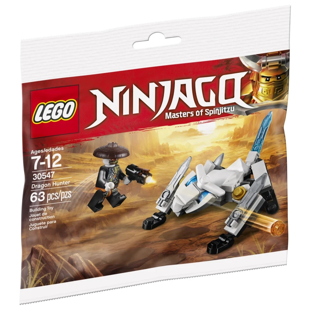 Lego Ninjago Poly Bag Sets Retired Rare New Factory Sealed You