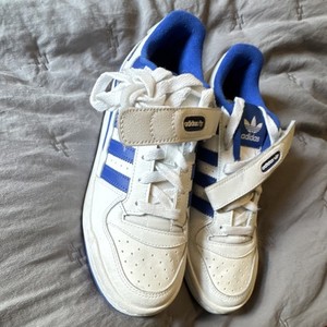 adidas gazelle silver green womens Vintage Adidas Velcro Sneakers US 7.5  dla dushy