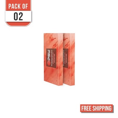 2 Himalayan Salt Tiles Quality Tiles 8x4x1 For Spa Sauna, Home and office decor