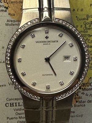Vacheron Constantin Phidias 48510 18k WG + Diamonds, approx $12.5k melt value