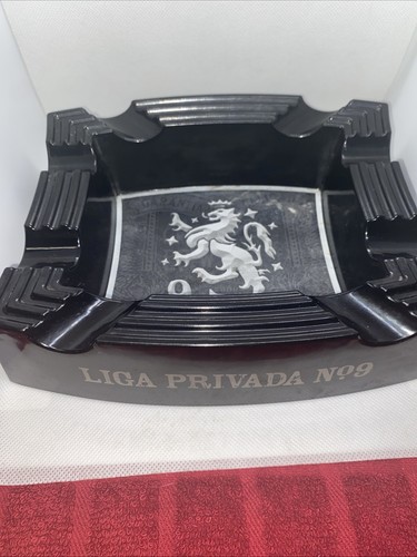 Drew Estate Liga Privada 9 Ashtray Used- Tobacco Collectible Mancave - Picture 2 of 7