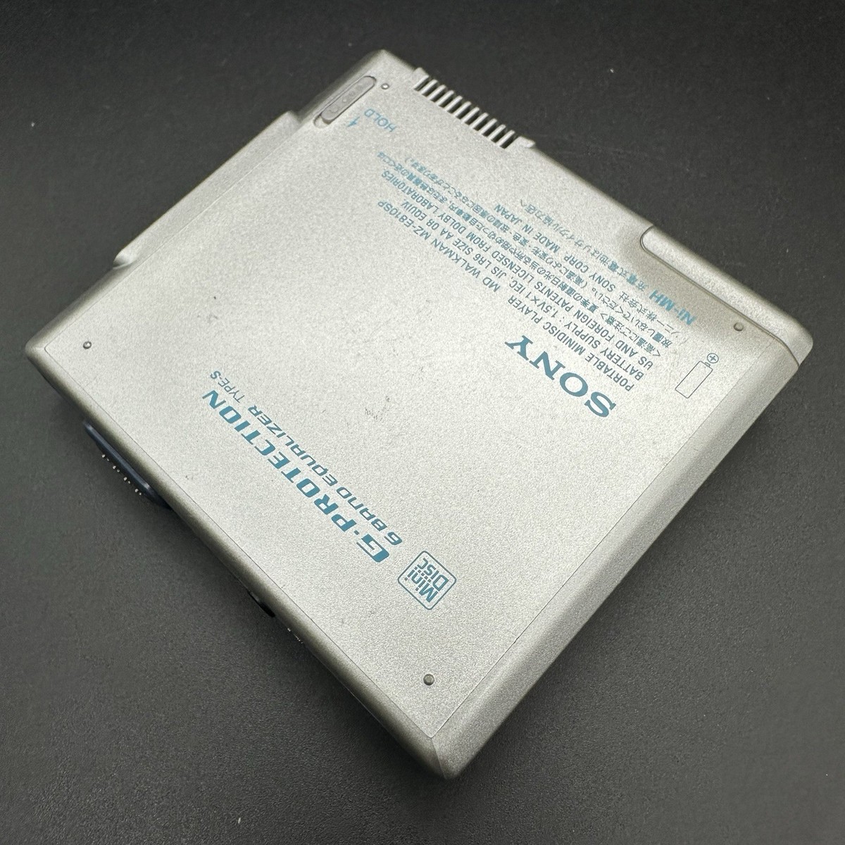 MDプレイヤー　SONY　MZ-E810SP Sony MZ-E810SP [MiniDisc Wiki]
