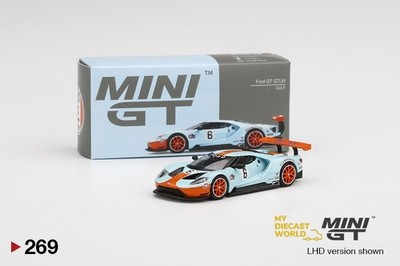 Mini GT Ford GT GTLM Gulf Racing Limited Edition 1/64 Scale Model