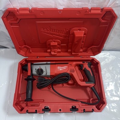 Milwaukee 8 Amp Corded 1'' SDS D-Handle Rotary Hammer  W/Case 5262-21