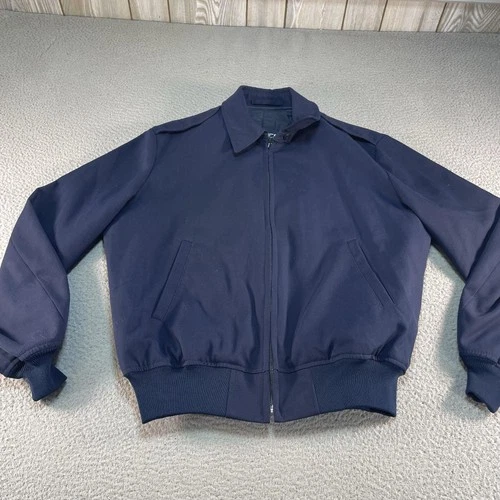 Vintage DSCP Wings Collection US Military Jacket Mens 44R Blue Removable Liner - product listing photo