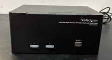 StarTech 2-Port Triple Monitor DVI USB KVM Switch W/Audio USB 2.0 SV231TDVIUA