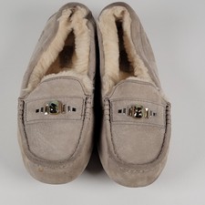 UGG Ansley Biege Moccasin Slippers Women's Size 7 /38