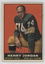 1961 Topps Henry Jordan #45 HOF he0