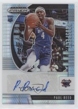 2020-21 Panini Prizm Draft Picks Prospect Hyper Paul Reed #PA-PR Auto 01qx