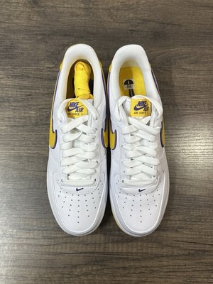Nike Kobe Bryant x Air Force 1 Retro QS Low Lakers Home FZ1151-100