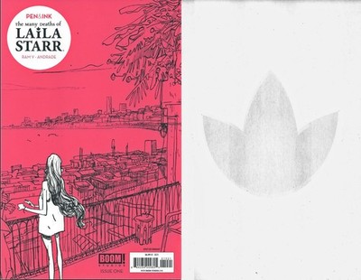 The Many Deaths of Laila Starr: Pen & Ink #1 Cover B - UV Spot Variant  (Ram V.)