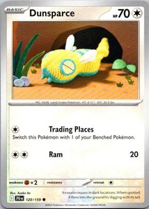 Dunsparce 120/159 Common SV09: Journey Together NM