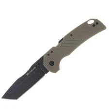 Cold Steel Engage Folding Knife FDE 3.12in Black SW Tanto Blade CSFL30DPLTBF