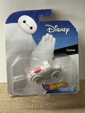 Hot Wheels Character Cars Disney Big Hero 6, Baymax New ***card has wear/crease
