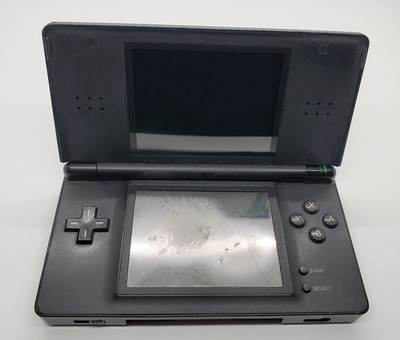 For Parts or Repair *NO DISPLAY* Nintendo DS Lite Handheld System - Cobalt/Black