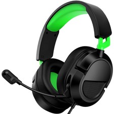 Gaming Headset for Xbox Series X  Xbox Black-Green