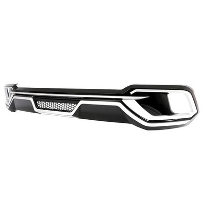Rear Bumper Diffuser Spoiler Board ABS For Toyota Highlander 2017-2019