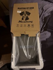 Miaotong Pet Door for Dogs New In Box